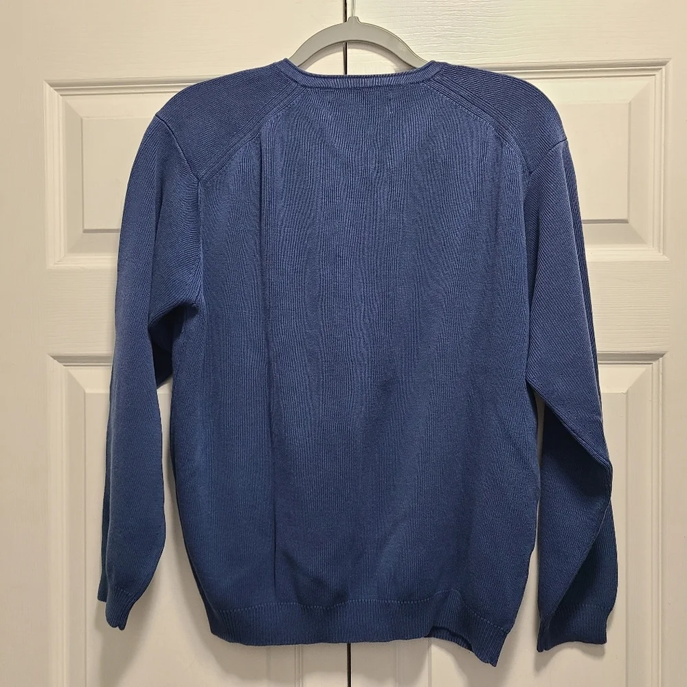 Tommy Bahama Blue Silk Cotton‎ Men's Sweater Size M